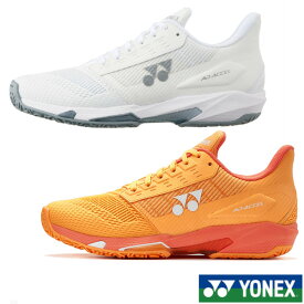 《送料無料》《新色》2026年1月中旬発売　YONEX　パワークッションアドアクセル　ウィメンズGC　SHTAALG　ヨネックス　レディース　テニスシューズ　クレー・砂入り人工芝コート用
