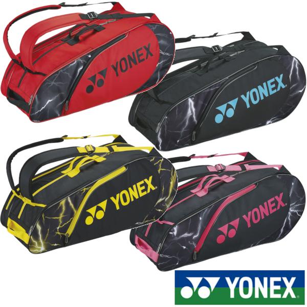 ヨネックス バッグ 奉呈 《送料無料》2021年7月上旬発売 BAG2222R ラケットバッグ6〈テニス6本用〉 YONEX 超大特価