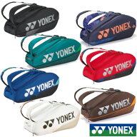 《送料無料》《新色》2026年8月下旬発売　YONEX　ラケットバッグ6＜テニス6本用＞　BAG2402R　ヨネックス…