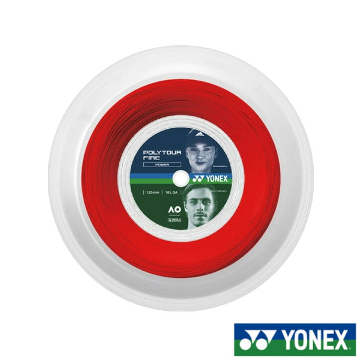 楽天市場】《送料無料》YONEX 硬式ストリング ロールガット ポリツアー 