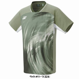 《送料無料》2024年1月下旬発売　YONEX　メンズ　ゲームシャツ(フィットスタイル)　10568　ヨネックス　テニス　バドミントン　ウェア