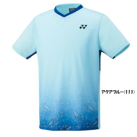 《送料無料》2024年5月中旬発売　YONEX　ユニセックス　ゲームシャツ(フィットスタイル)　10604　ヨネックス　テニス　バドミントン　ウェア