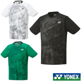 《送料無料》2024年5月中旬発売　YONEX　ユニセックス　ゲームシャツ(フィットスタイル)　10605　ヨネックス　テニス　バドミントン　ウェア