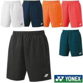《送料無料》2024年1月下旬発売　YONEX　メンズ　ニットハーフパンツ　15170　ヨネックス　テニス　バドミントン　ウェア