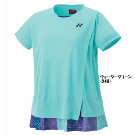 2024年1月下旬発売　YONEX　ウィメンズ　ゲームシャツ　20809　ヨネックス　テニス　バドミントン　ウェア