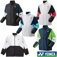 《送料無料》《新色》2026年8月下旬発売　YONEX　ユニセックス　裏地付ウィンドウォーマーシャツ　70105…