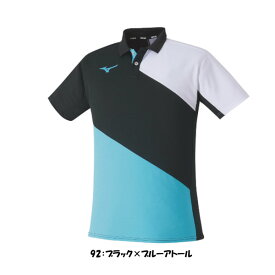 《送料無料》MIZUNO　ユニセックス　ゲームシャツ　62JA2007　ミズノ　テニス　バドミントン　ウェア