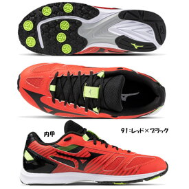 《送料無料》《新色》2024年2月発売　MIZUNO　スピードマッハ2　K1GC2222　ジュニア　ミズノ　ランニングシューズ