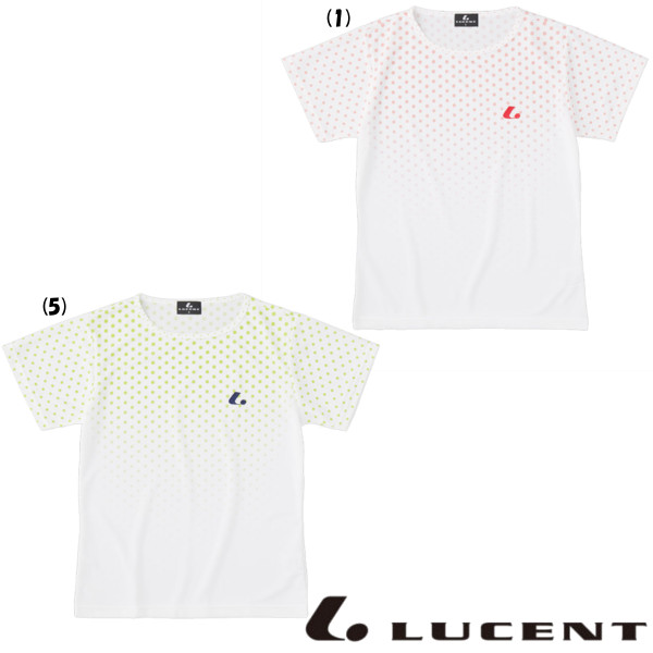ルーセント アウトレット☆送料無料 テニス ウェア LUCENT XLH-243 ゲームシャツ プレゼント レディース 襟なし