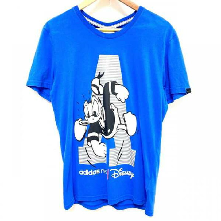 楽天市場 Adidas アディダス 半袖 Tシャツ T Shirt 16 Adidas Neo Disney コラボ プリント Tシャツ ドナルドダック Used 古着 中古 ドンドンダウンis