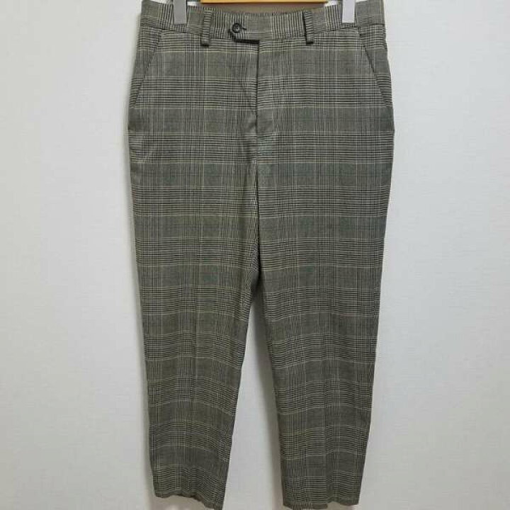 2021特集 テーパード パンツ ザラ ZARA チェック ZARAザラ チェック柄カジュアルパンツ スラックス アンクル ゴルフなどにも