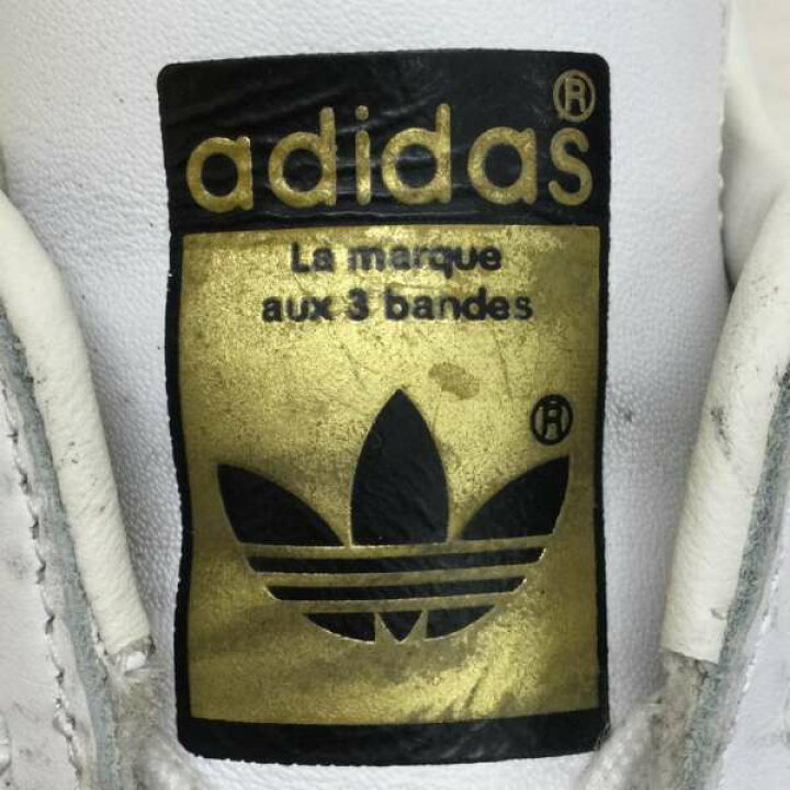 楽天市場 Adidas アディダス スニーカー スニーカー Sneakers Super Star 80s スーパー スター 80年代 ヴィンテージ フランス製 の 復刻 モデル トレフォイル ロゴ G Used 古着 中古 ドンドンダウンis