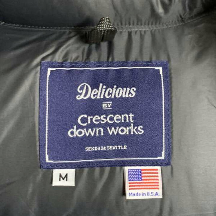 楽天市場】Crescent Down Works クレセントダウンワークス ベスト ベスト Vest Crescent Down Works ×  Delicious / クレセントダウンワークス × デリシャス Wジップ スタンドカラー ダウンベスト【USED】【古着】【中古】10024643  : ドンドンダウンIS