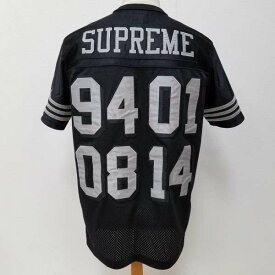 Supreme シュプリーム 半袖 Tシャツ T Shirt 14SS Champion Ship Football Tee フットボール ナンバリング 半袖 メッシュTシャツ【USED】【古着】【中古】10030912
