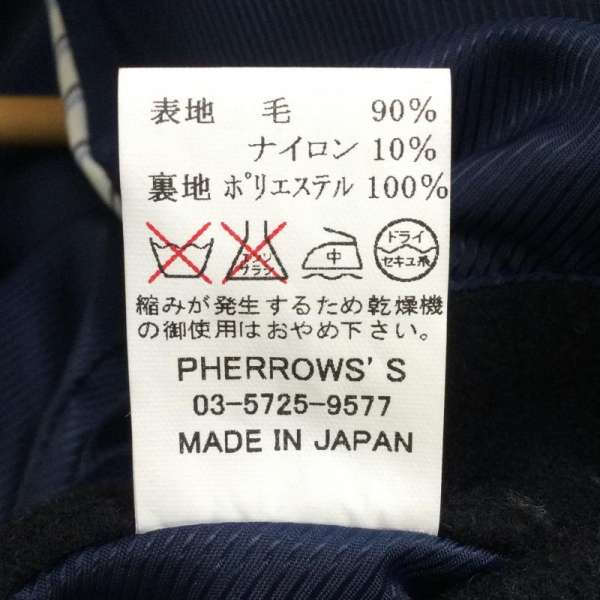 楽天市場】Pherrow's フェローズ コート一般 コート Coat ウール 