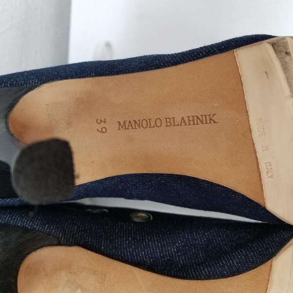 楽天市場】Manolo Blahnik マノロ・ブラニク ショートブーツ ブーツ