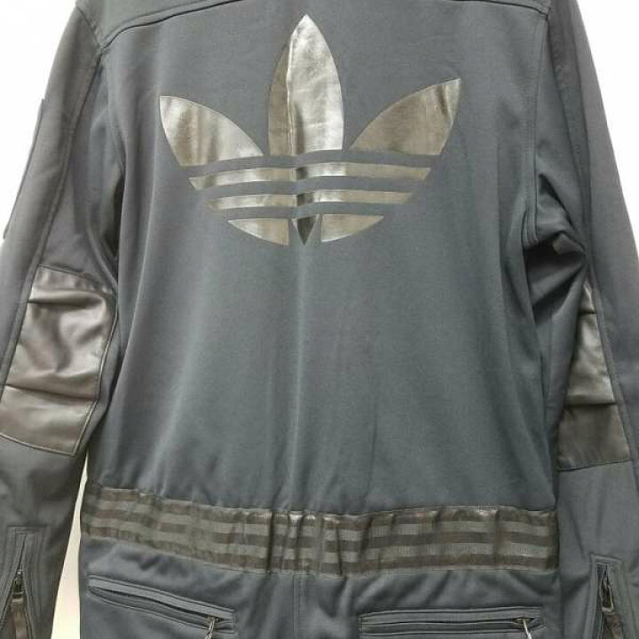 楽天市場 Adidas アディダス ワンピース ドレス オールインワン ワンピース ドレス オールインワン Vanquish ヴァンキッシュ コラボ All In One オールインワン ビッグ トレフォイル プリント ジャージ つなぎ Used 古着 中古 ドンドンダウンis