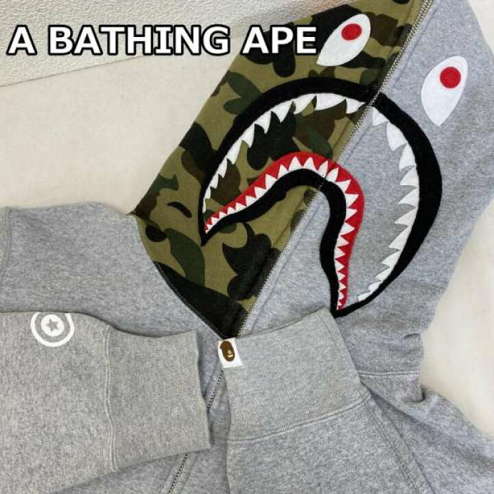 楽天市場】A BATHING APE アベイシングエイプ 長袖 パーカー Hooded 