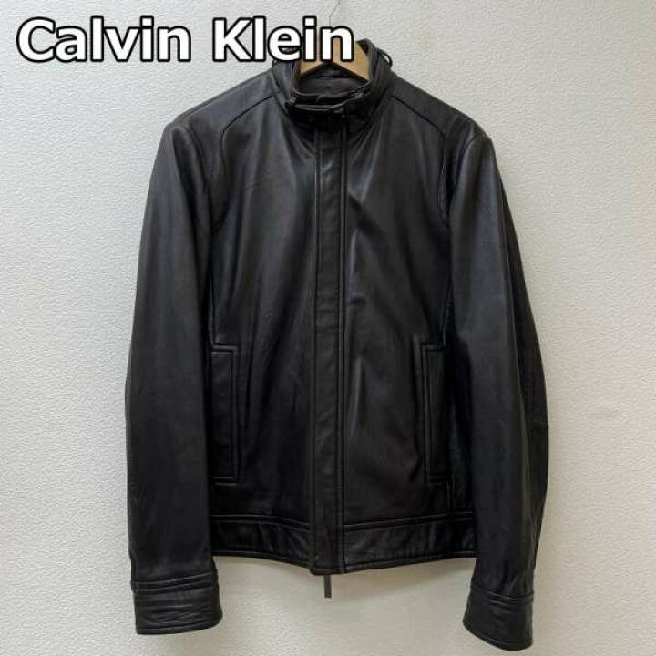 楽天市場】Calvin Klein カルバン・クライン レザージャケット 