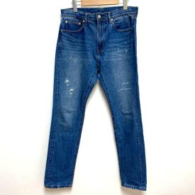 EDIFICE エディフィス デニム、ジーンズ パンツ Pants, Trousers Denim Pants, Jeans 417 by EDIFICE ダメージ加工 デニム パンツ ジーパン【USED】【古着】【中古】10044697