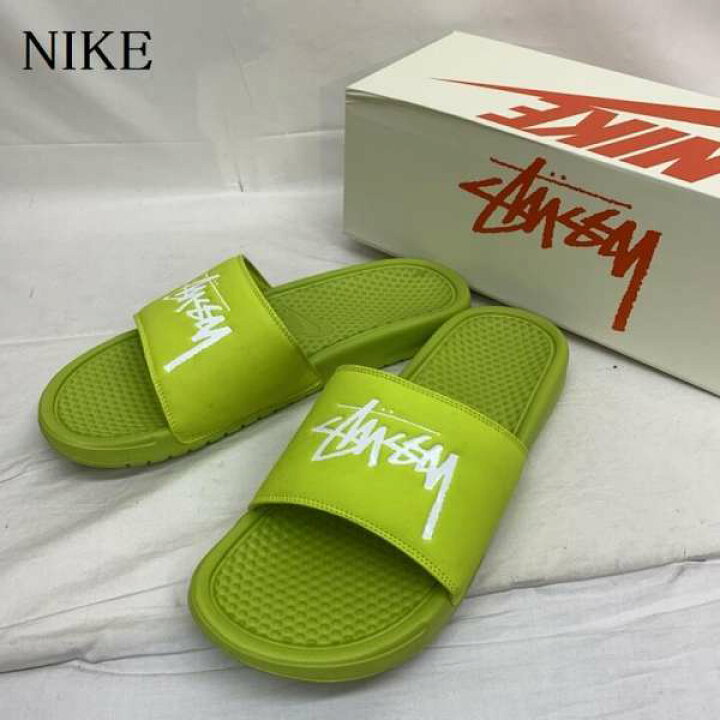 楽天市場 Nike ナイキ サンダル サンダル Sandals ベナッシ Benassi Stussy サンダル Cw2787 300 Used 古着 中古 ドンドンダウンis