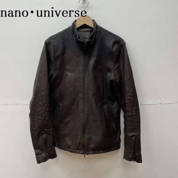 【楽天市場】nano・universe ナノユニバース レザージャケット 