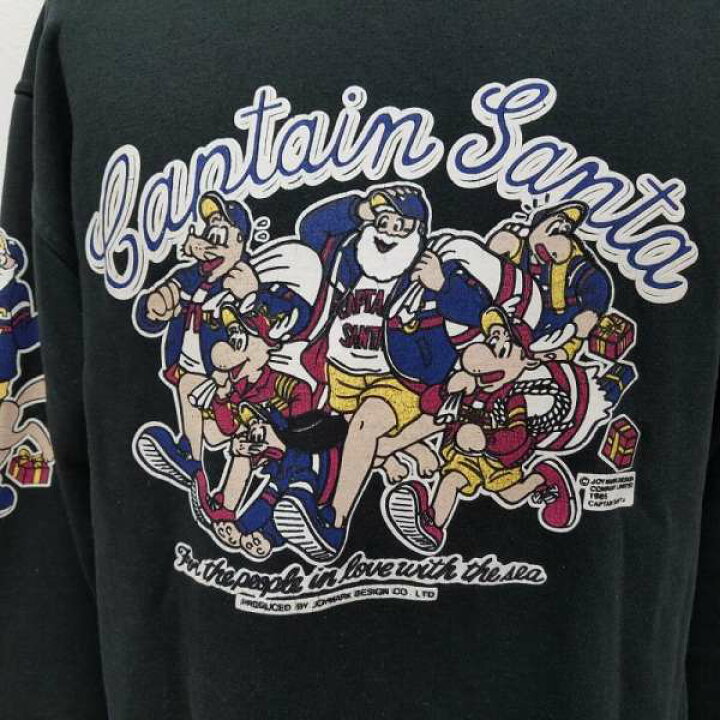 楽天市場 Captainsanta キャプテンサンタ 長袖 トレーナー Sweat Sweatshirt 前後 両袖 キャラクタープリント 長袖 スエット トレーナー Used 古着 中古 ドンドンダウンis 楽天市場 Captainsanta キャプテンサンタ 長袖 トレーナー Sweat Sweatshirt 前後 両袖 キャラクタープリント 長袖 スエット トレーナー Used 古着 中古 ドンドンダウンis