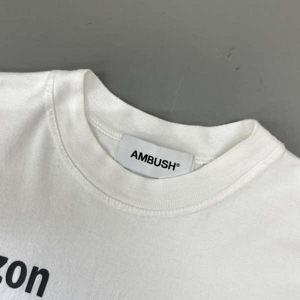 楽天市場】AMBUSH アンブッシュ 半袖 Tシャツ T Shirt アマゾン コラボ