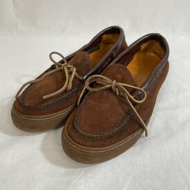 BUTTERO ブッテロ 革靴 革靴 Leather Shoes LEATHER SHOES/ヌバック デッキシューズ/スリッポン/ブラウン/37【USED】【古着】【中古】10057746