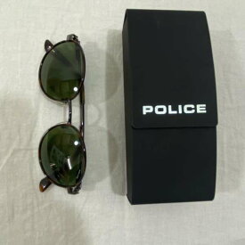 POLICE ポリス サングラス めがね・サングラス Sun Glasses SPL749J/ラウンド ボストン型 サングラス/べっ甲/ケース付き【USED】【古着】【中古】10066539