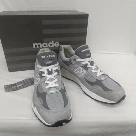 New Balance ニューバランス スニーカー スニーカー Sneakers M992GR MADE IN USA スエード スニーカー アメリカ製【USED】【古着】【中古】10070189
