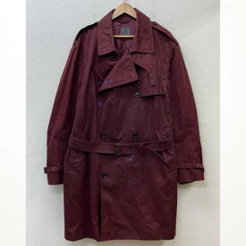 CK CalvinKlein シーケーカルバンクライン トレンチコート コート Coat ビッグサイズ ペンキ加工 トレンチ 615【USED】【古着】【中古】10074808