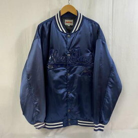 AVIREX アヴィレックス ジャンパー、ブルゾン ジャケット、上着 Jacket AVIREX / VARSITY JACKET / アワードジャケット / スタジャン / ナイロン / 613289 / Thermolite / NEWYORK / NVY / 2XL【USED】【古着】【中古】10075538