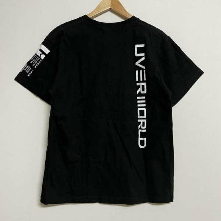 USED 古着 半袖 Tシャツ T Shirt UVERworld UNSER TOUR コットン プリント 半袖 ツアーTシャツ バンドT【USED】【古着】【中古】10076468 ドンドンダウンIS UVERworld ライブ Tシャツ ホワイト 半袖 2011年 Sサイズ