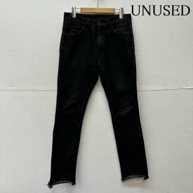 UNUSED アンユーズド デニム、ジーンズ パンツ Pants, Trousers Denim Pants, Jeans UW0447 13.5oz Denim Jeans カットオフ デニム パンツ【USED】【古着】【中古】10079293