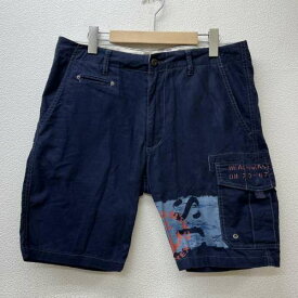 AVIREX アヴィレックス ショートパンツ パンツ Pants, Trousers Short Pants, Shorts 6146050 CALIFORNIA NAVY SHORTS ミリタリー カーゴ ハーフ【USED】【古着】【中古】10080808