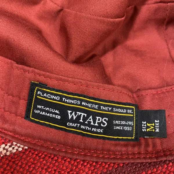 ダブルタップス WTAPS / BAJA HAT / 151MYDT-HT08 / RED / M 帽子 帽子 