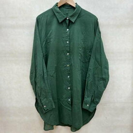 Ungrid アングリッド 長袖 シャツ、ブラウス Shirt, Blouse 112240404801-01 リネン混 オーバーサイズ【USED】【古着】【中古】10081379