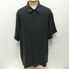 reyn spooner レインスプーナー 半袖 シャツ、ブラウス Shirt, Blouse レーヨン混 ビッグシルエット 半袖シャツ 内ロゴ刺繍 ヴィンテージシャツ 609【USED】【古着】【中古】10081621