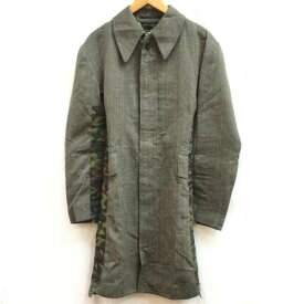 COMME des GARCONS コムデギャルソン コート一般 コート Coat リメイク 再構築 ステンカラー ミリタリー ミックス GC 10002M【USED】【古着】【中古】10082581