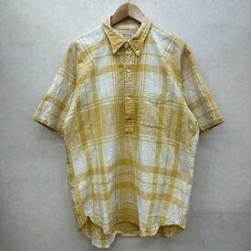 SUGAR CANE シュガーケーン 半袖 シャツ、ブラウス Shirt, Blouse M31220 ボタンダウン プルオーバー シャツ M品番【USED】【古着】【中古】10083204