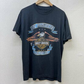 Harley-Davidson ハーレーダビッドソン 半袖 Tシャツ T Shirt 80s 1989 ヴィンテージ イーグルプリントTシャツ シングルステッチ【USED】【古着】【中古】10083797