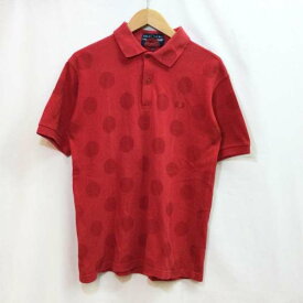 FRED PERRY フレッドペリー 半袖 ポロシャツ Polo Shirt コムデギャルソンシャツ×フレッドペリーCOMME des GARCONS SHIRT×FRED PERRY ドットプリントワンポイントロゴ刺繍ポロシャツ S15311【USED】【古着】【中古】10085951