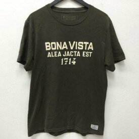 BUENA VISTA ブエナビスタ 半袖 Tシャツ T Shirt ALEA JACTA EST ロゴプリント 半袖Tシャツ 609【USED】【古着】【中古】10086187