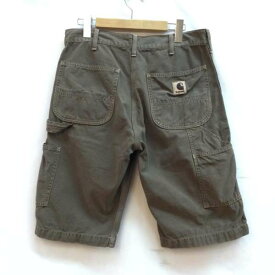 Carhartt カーハート ショートパンツ パンツ Pants, Trousers Short Pants, Shorts ハーフパンツ 短パン ひざ丈 デニム ストリート スケーター ジップアップ 07073【USED】【古着】【中古】10087395