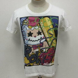 glamb グラム 半袖 Tシャツ T Shirt ちいたん コラボ Smashing chiitan グラフィックプリント 半袖Tシャツ タグ付 609【USED】【古着】【中古】10088335