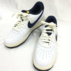 NIKE ナイキ スニーカー スニーカー Sneakers AIR FORCE 1 '07 LV8 WHITE-MIDNIGHT NAVY-SAIL WHITE DO5220141【USED】【古着】【中古】10089359