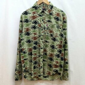 MNWKA ミシカ 長袖 シャツ、ブラウス Shirt, Blouse カモ柄 長袖ボタンシャツ SP141406B【USED】【古着】【中古】10089671