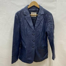 VINTAGE ヴィンテージ レザージャケット ジャケット、上着 Jacket H BAR C / CALIFORNIA RANCHWEAR / レザーテーラードジャケット / ヴィンテージ古着 / NVY / 12【USED】【古着】【中古】10090429