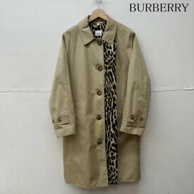 BURBERRY バーバリー トレンチコート コート Coat レオパード プリント ダブル トレンチコート 8023196【USED】【古着】【中古】10090971